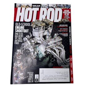 Hot Rod Magazine u March 2017 Old Scholl Engine Shootout Race Car Enthusiast Boo
